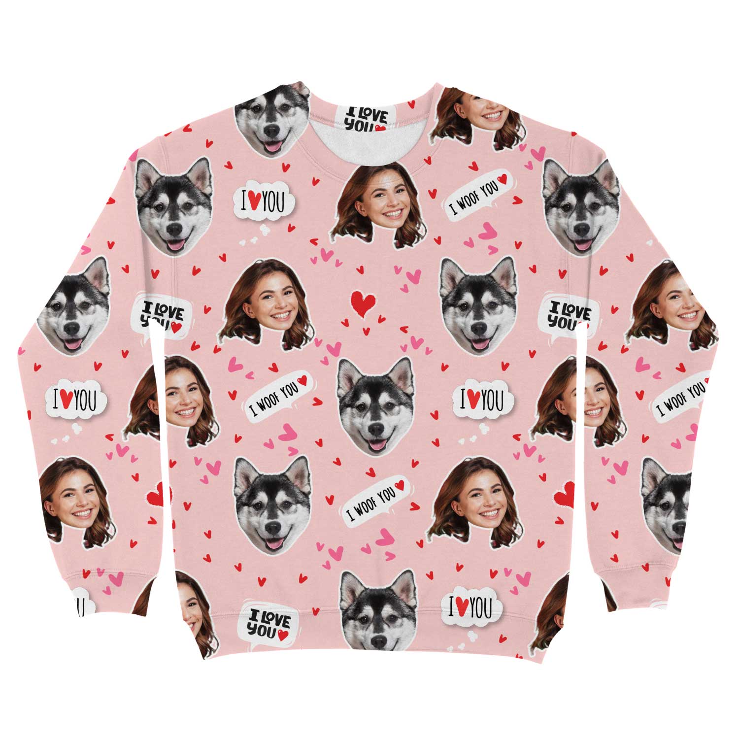 I Woof You Personalised Sweatshirt