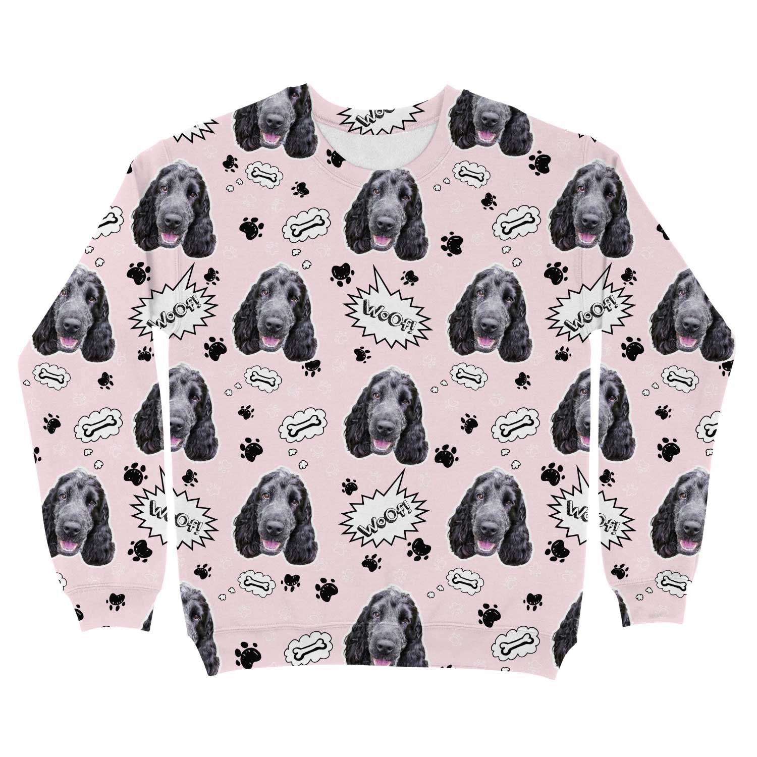 Woof Dog Personalised Sweatshirt