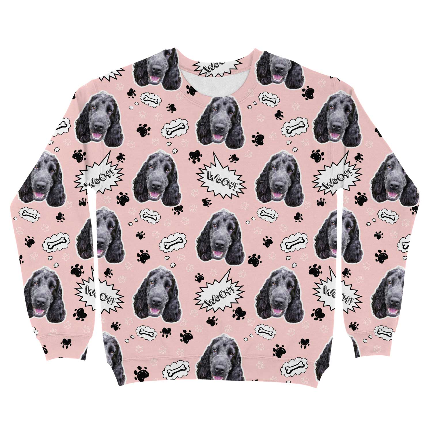 Woof Dog Personalised Sweatshirt