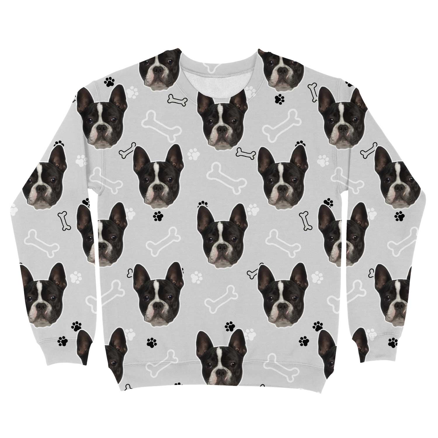 Doodle Paws and Bones Personalised Sweatshirt