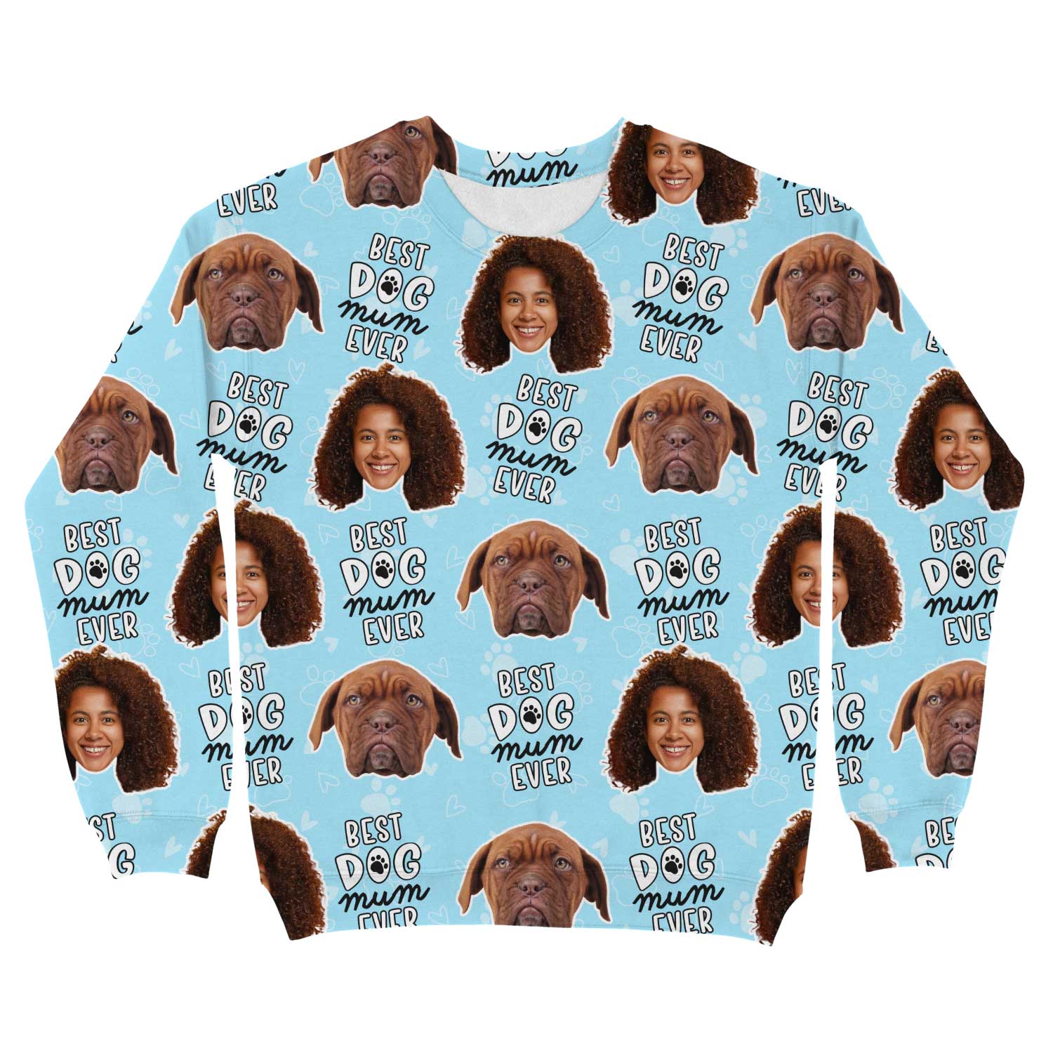 Best Dog Mum Ever Personalised Sweatshirt
