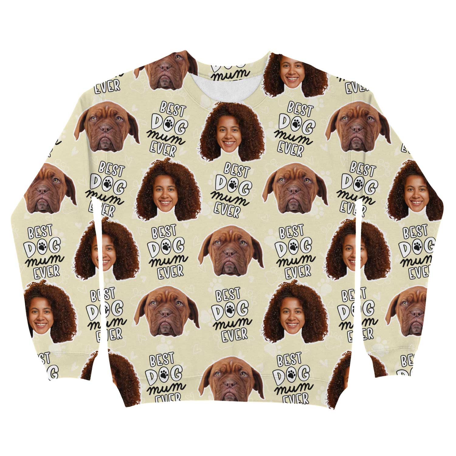Best Dog Mum Ever Personalised Sweatshirt