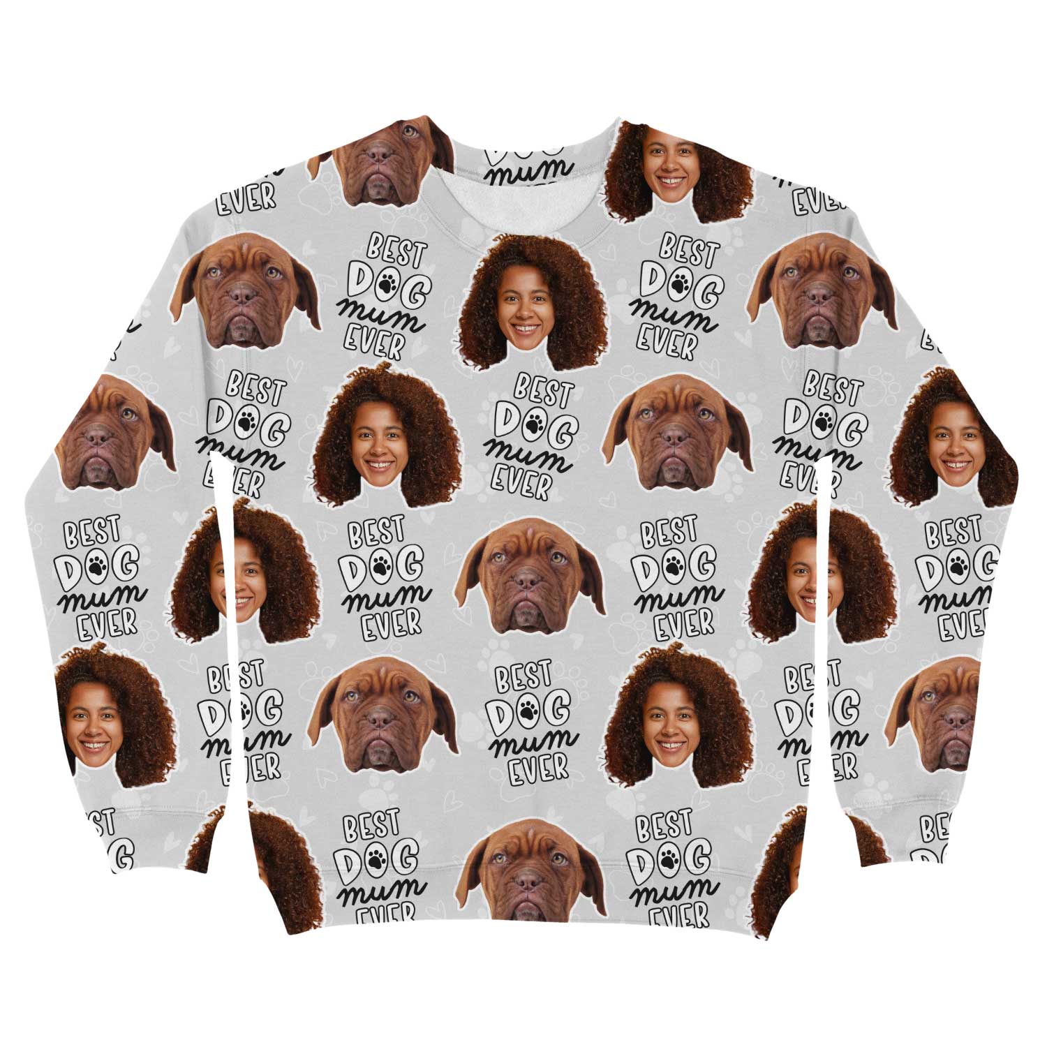 Best Dog Mum Ever Personalised Sweatshirt