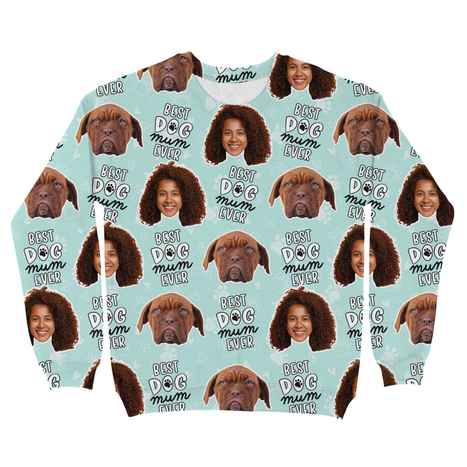 Best Dog Mum Ever Personalised Sweatshirt