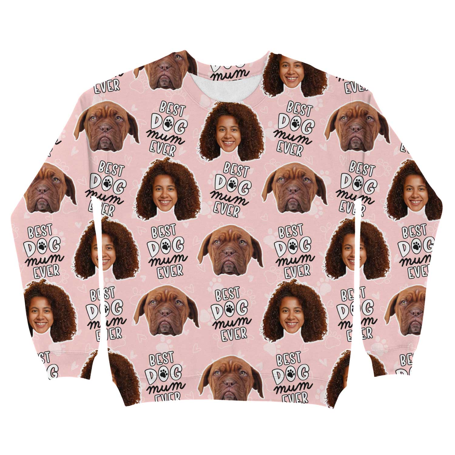 Best Dog Mum Ever Personalised Sweatshirt