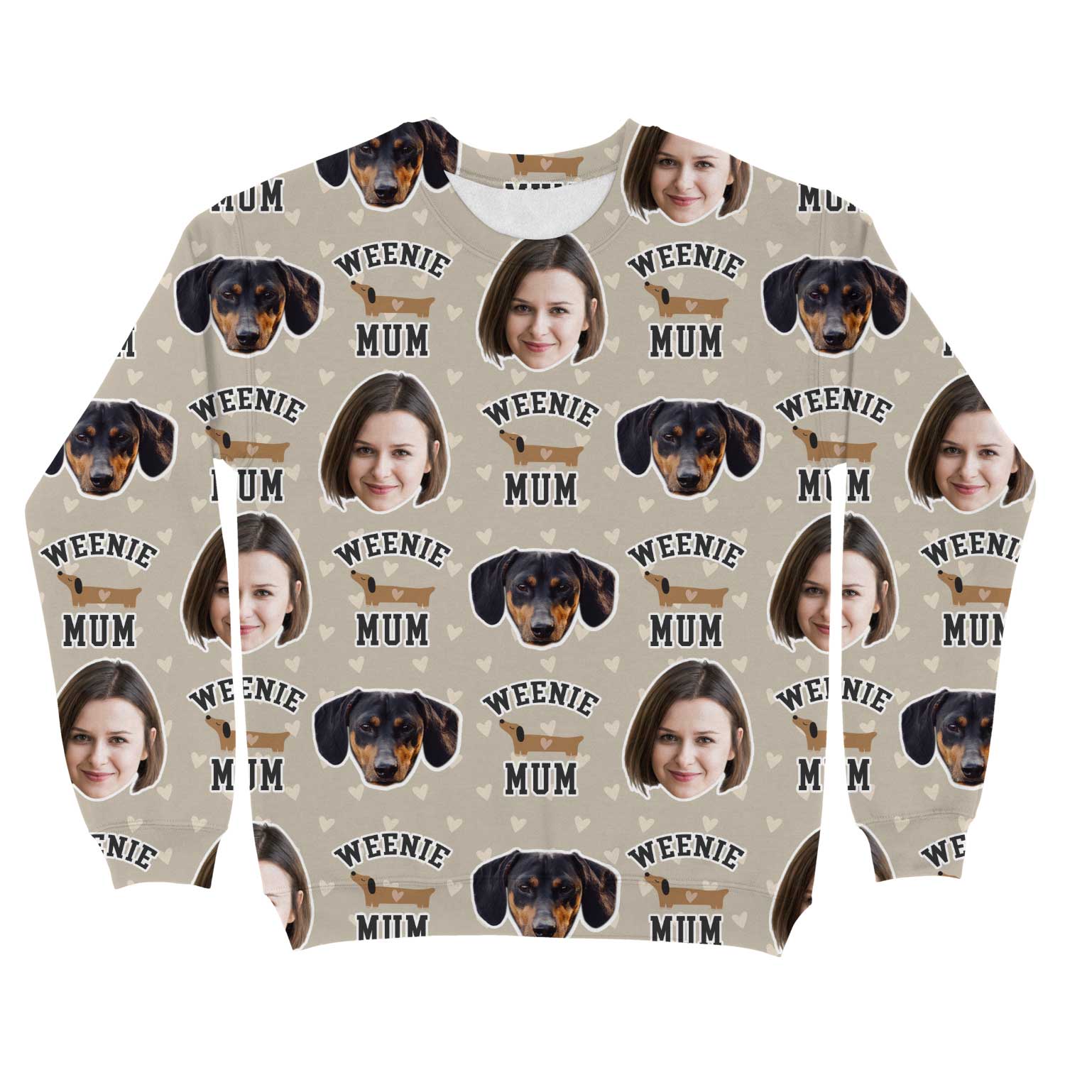 Weenie Mum Personalised Sweatshirt