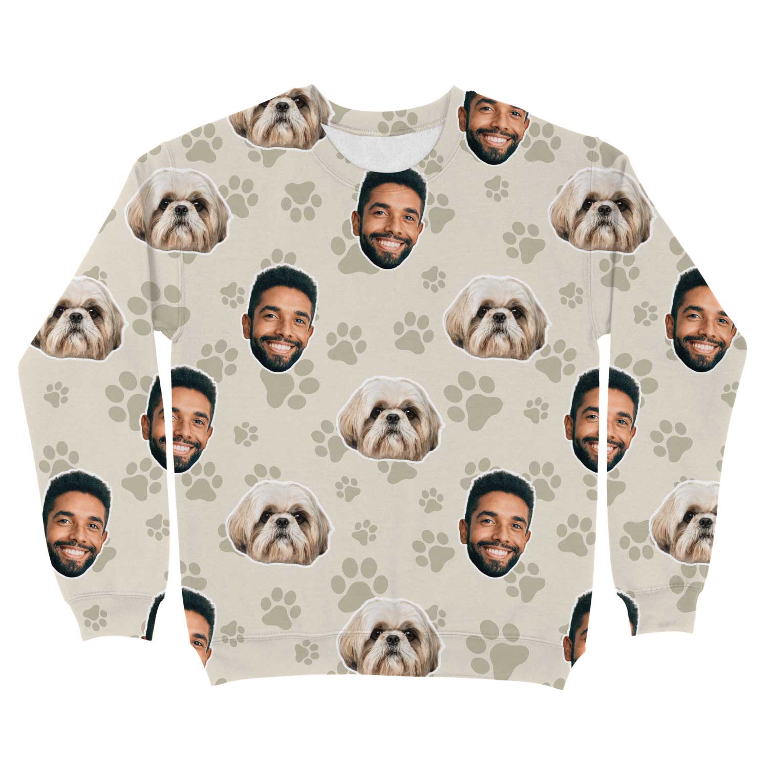 Dog Paw Personalised Sweatshirt