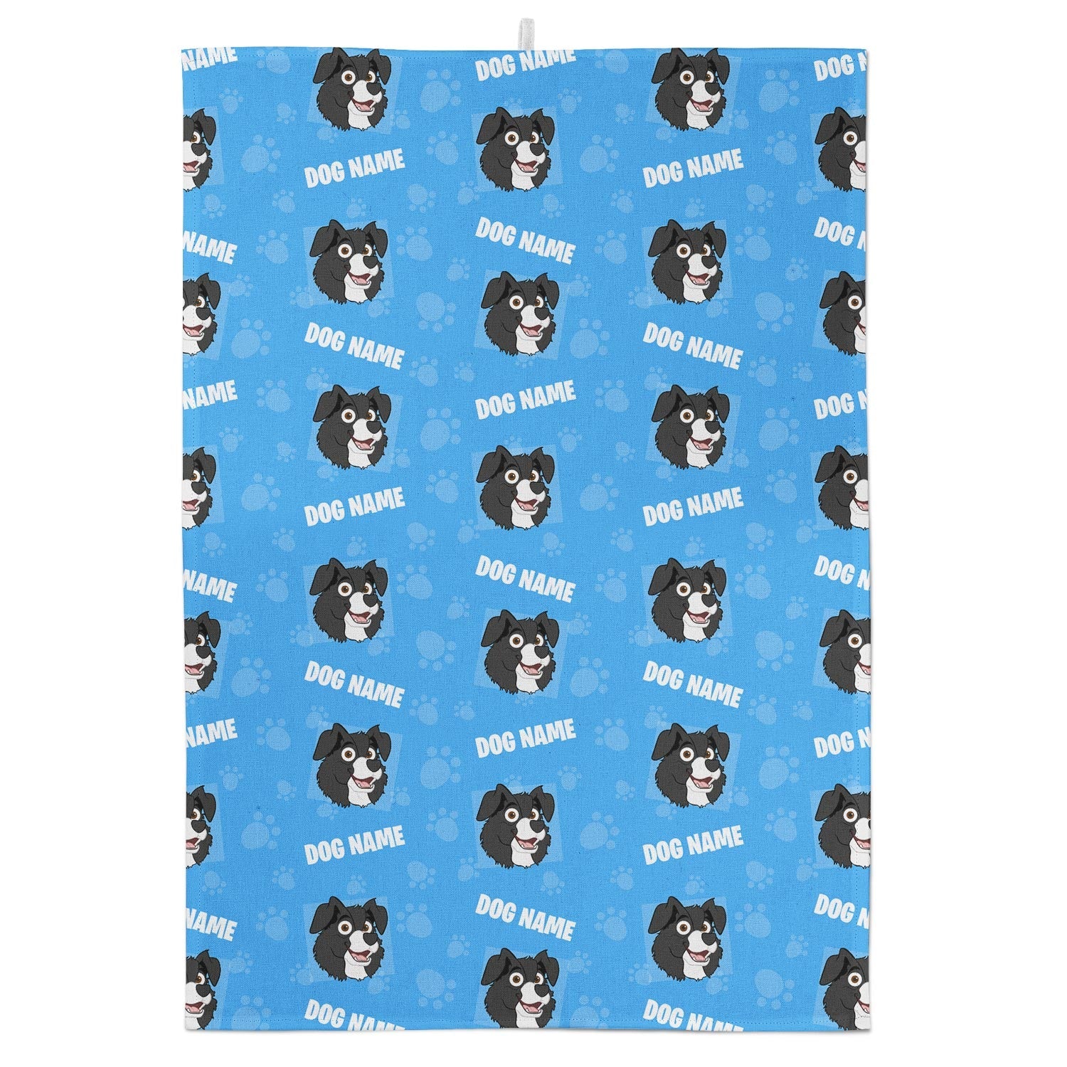 Your Dog Cartoon Pattern Tea Towel