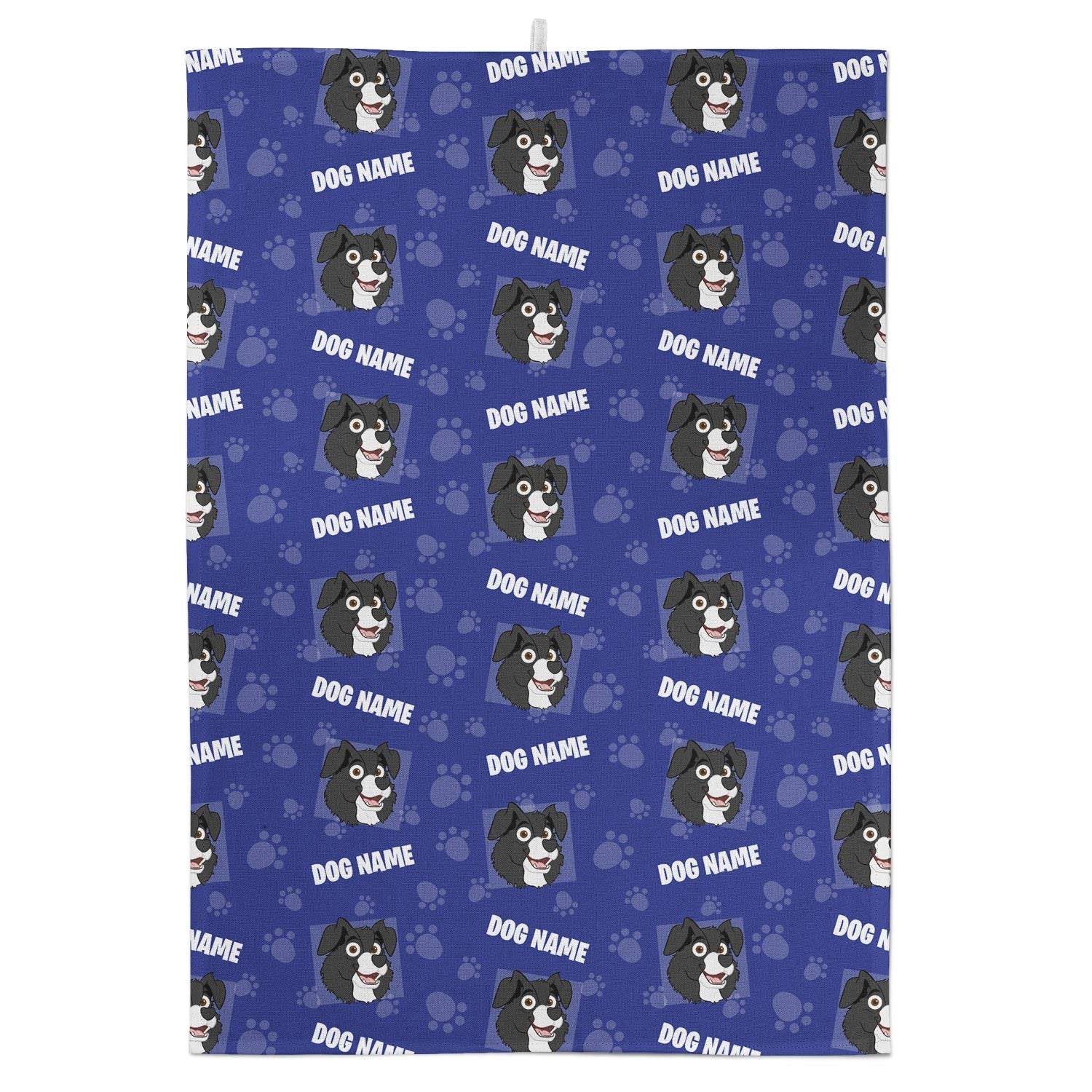 Your Dog Cartoon Pattern Tea Towel