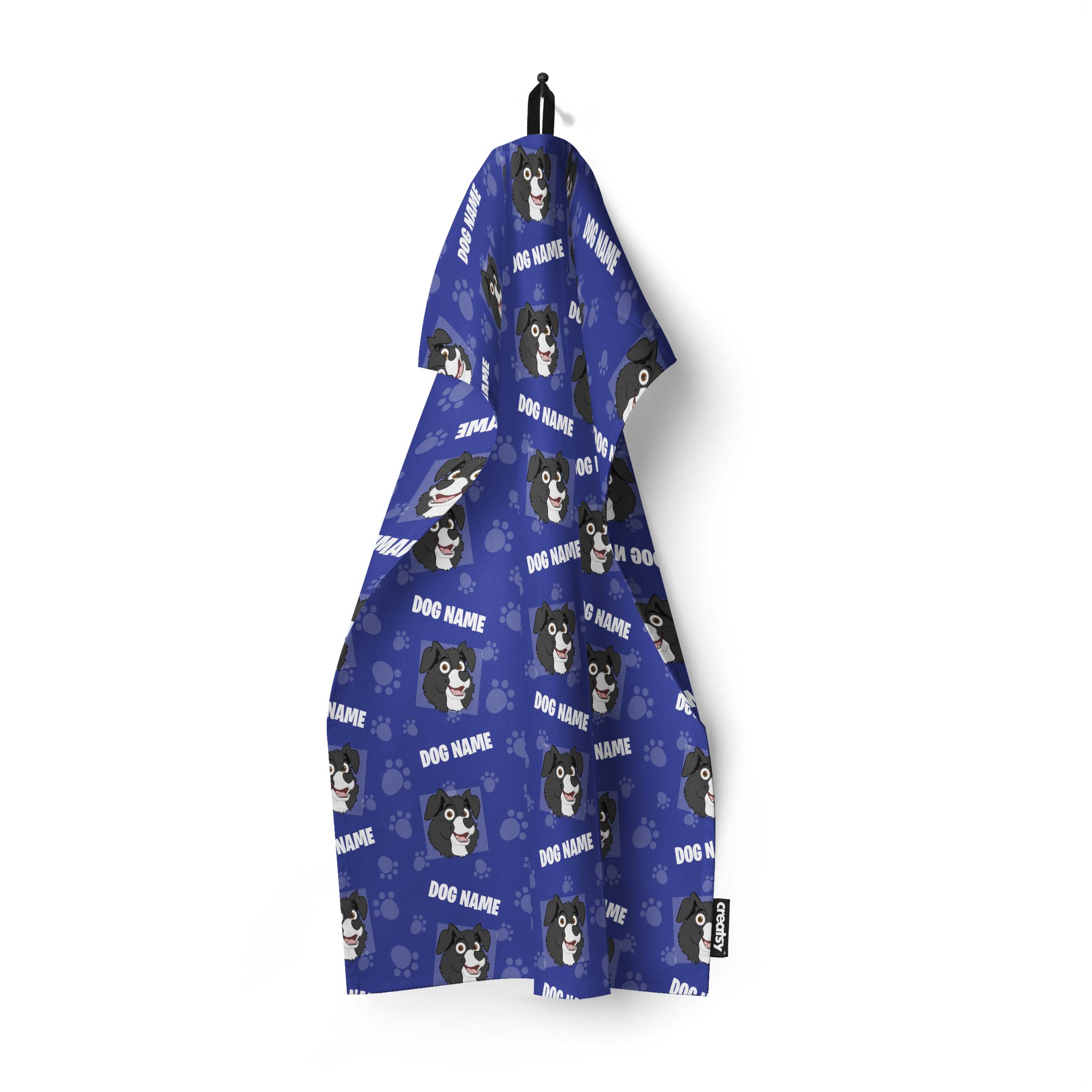 Your Dog Cartoon Pattern Tea Towel