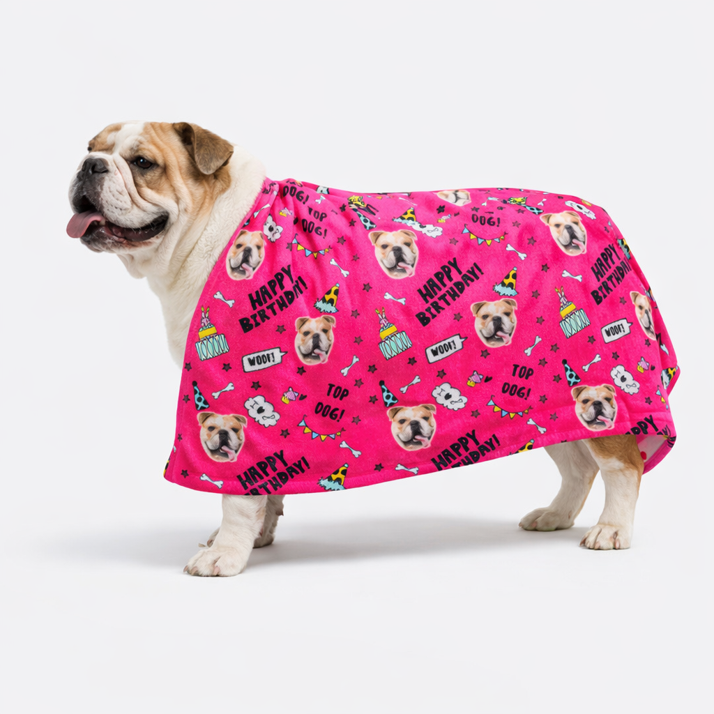 Top Dog Birthday Towel