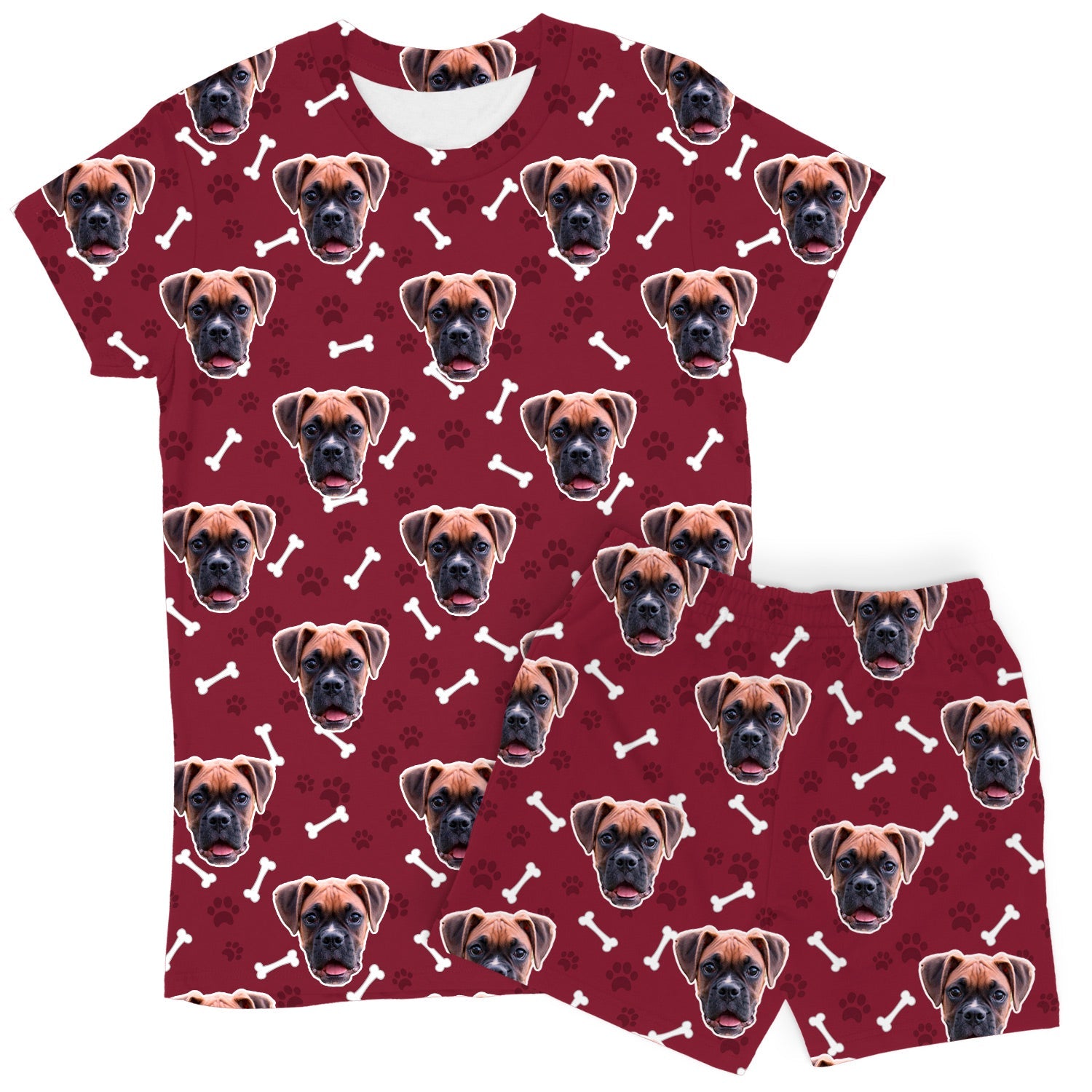 Your Dog Women's Personalised PJs - Shorts Set