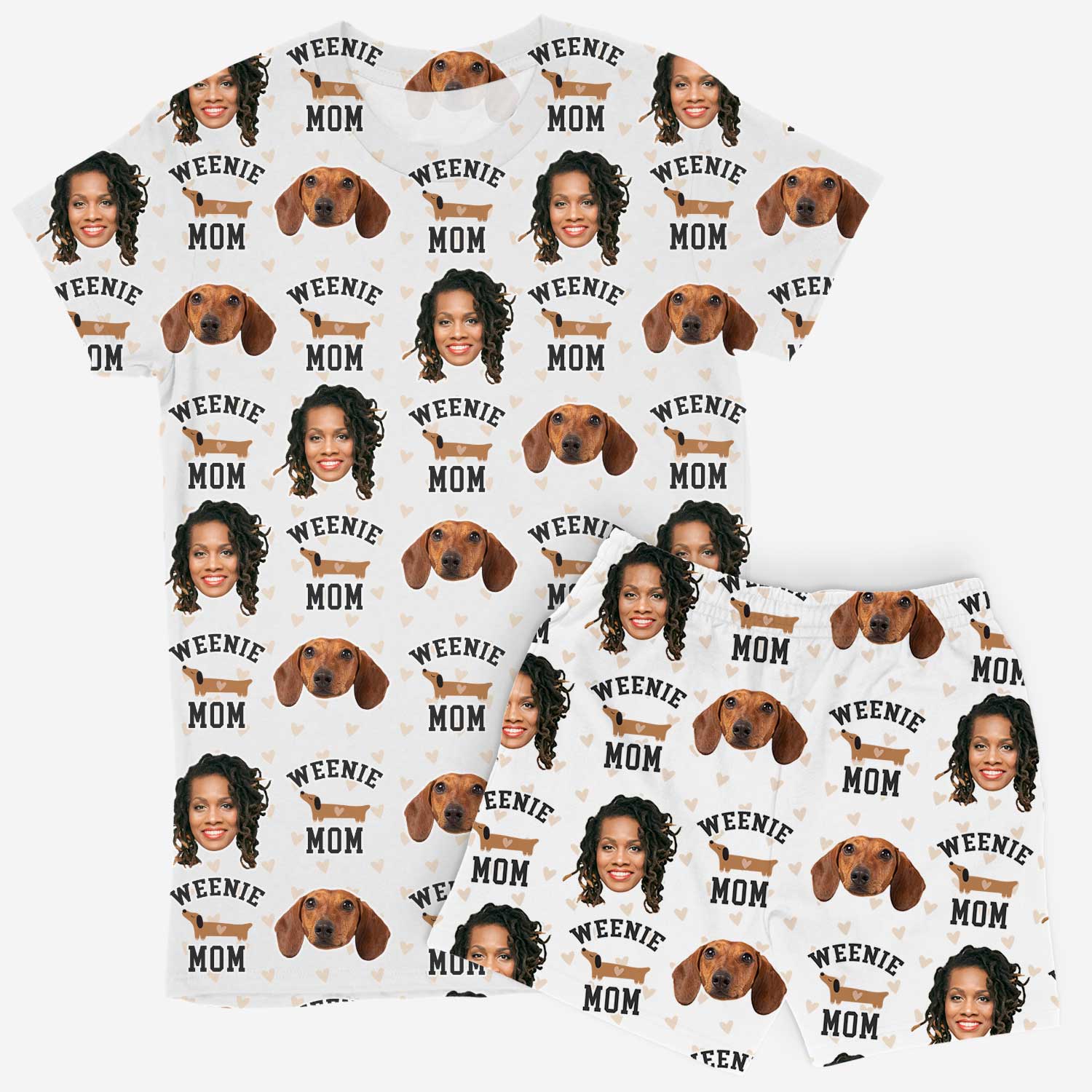 Weenie Mom Women's Personalised PJs - Shorts Set
