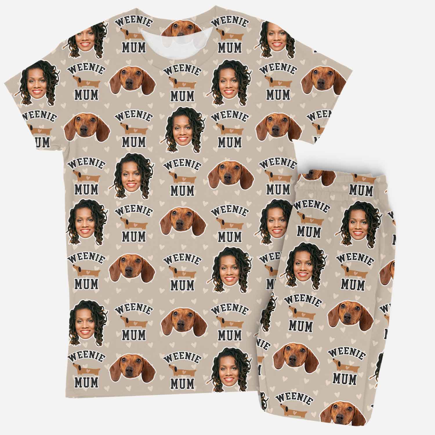 Weenie Mum Women's Personalised Pyjamas - Trouser Set