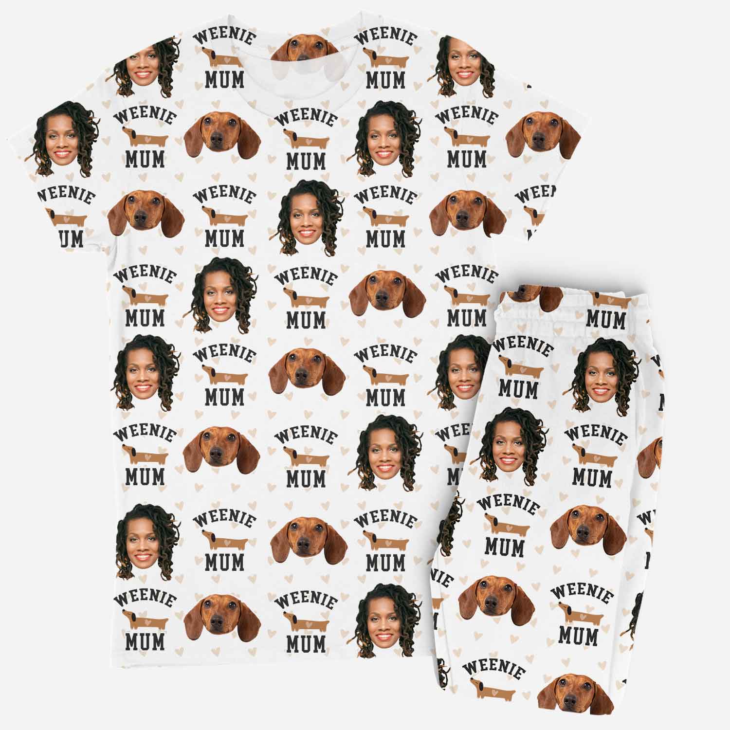 Weenie Mum Women's Personalised Pyjamas - Trouser Set