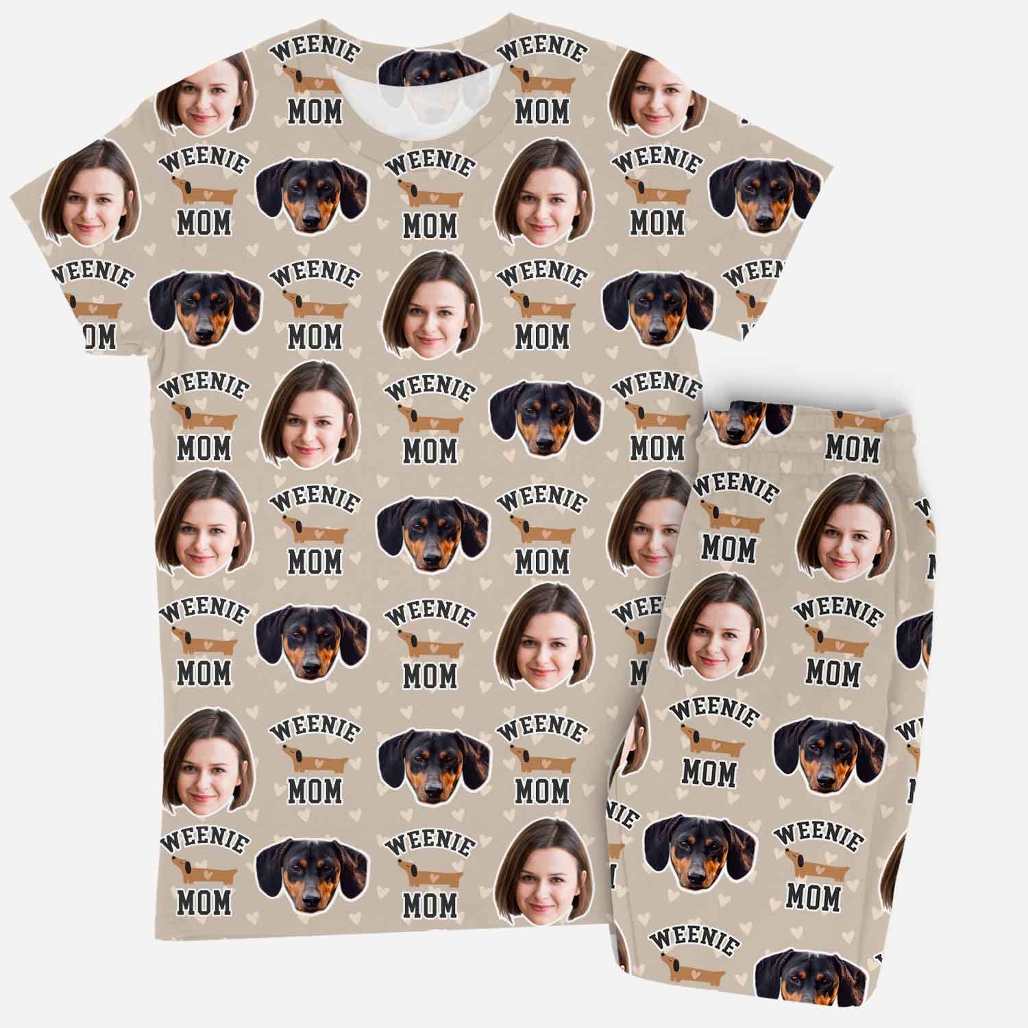 Weenie Mom Women’s Personalised Pyjamas - Trouser Set | Custom PJs