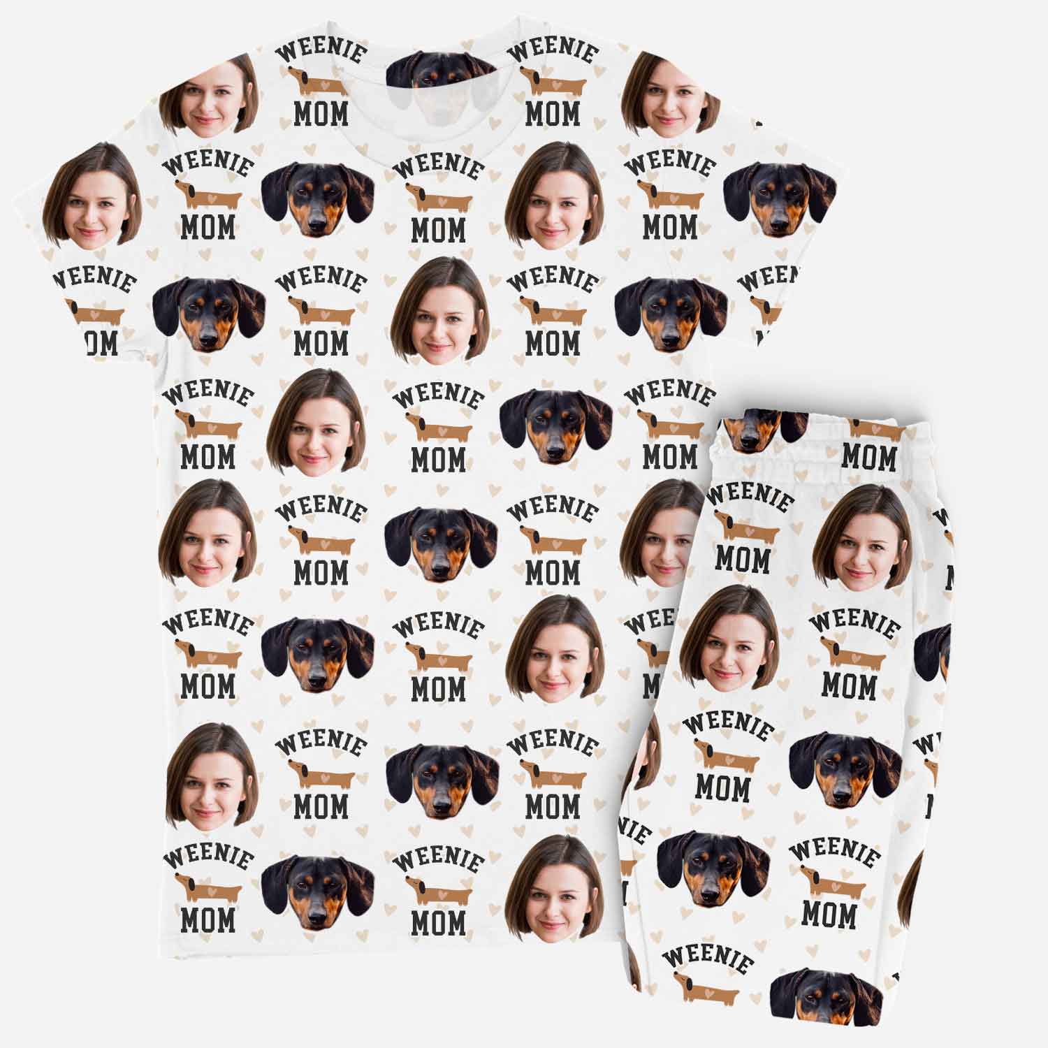 Weenie Mom Women’s Personalised Pyjamas - Trouser Set | Custom PJs