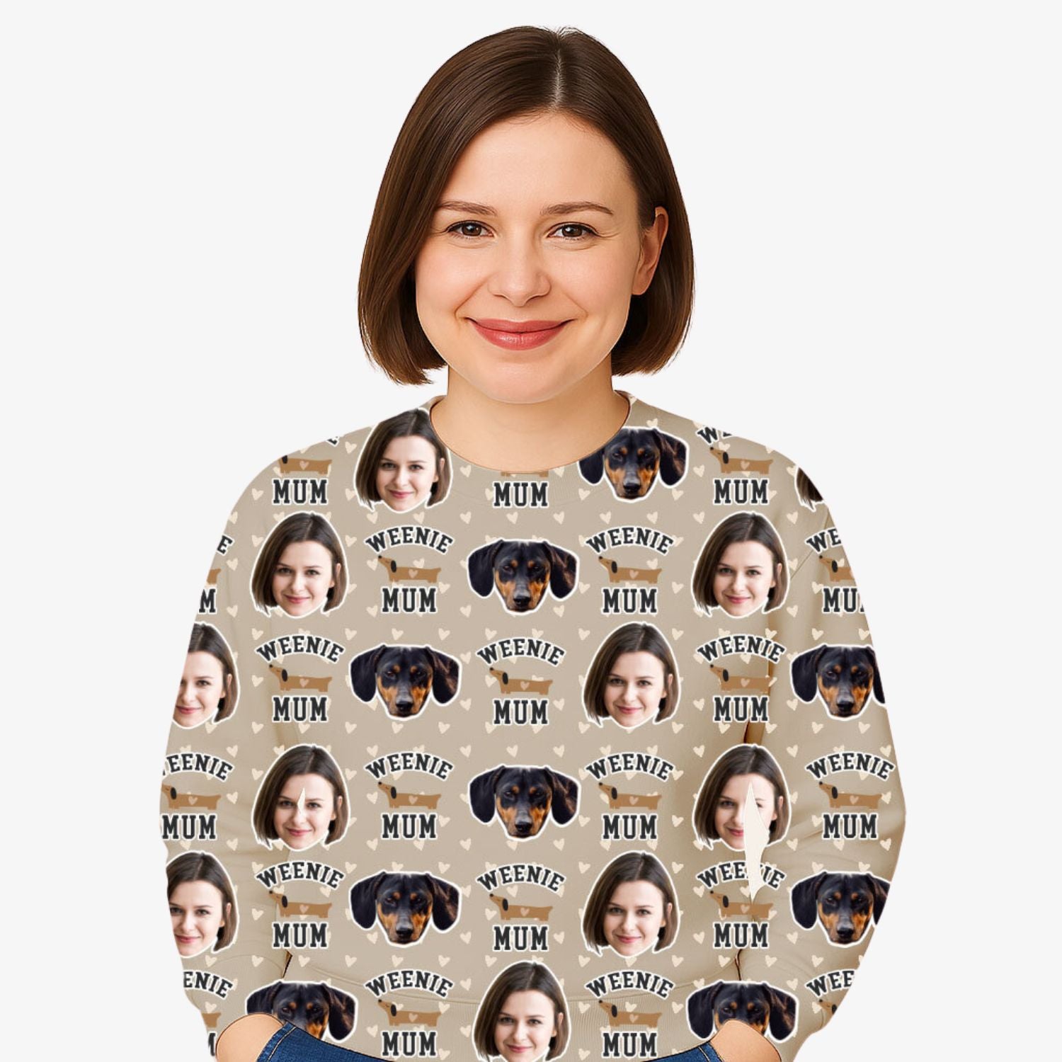 Weenie Mum Personalised Sweatshirt