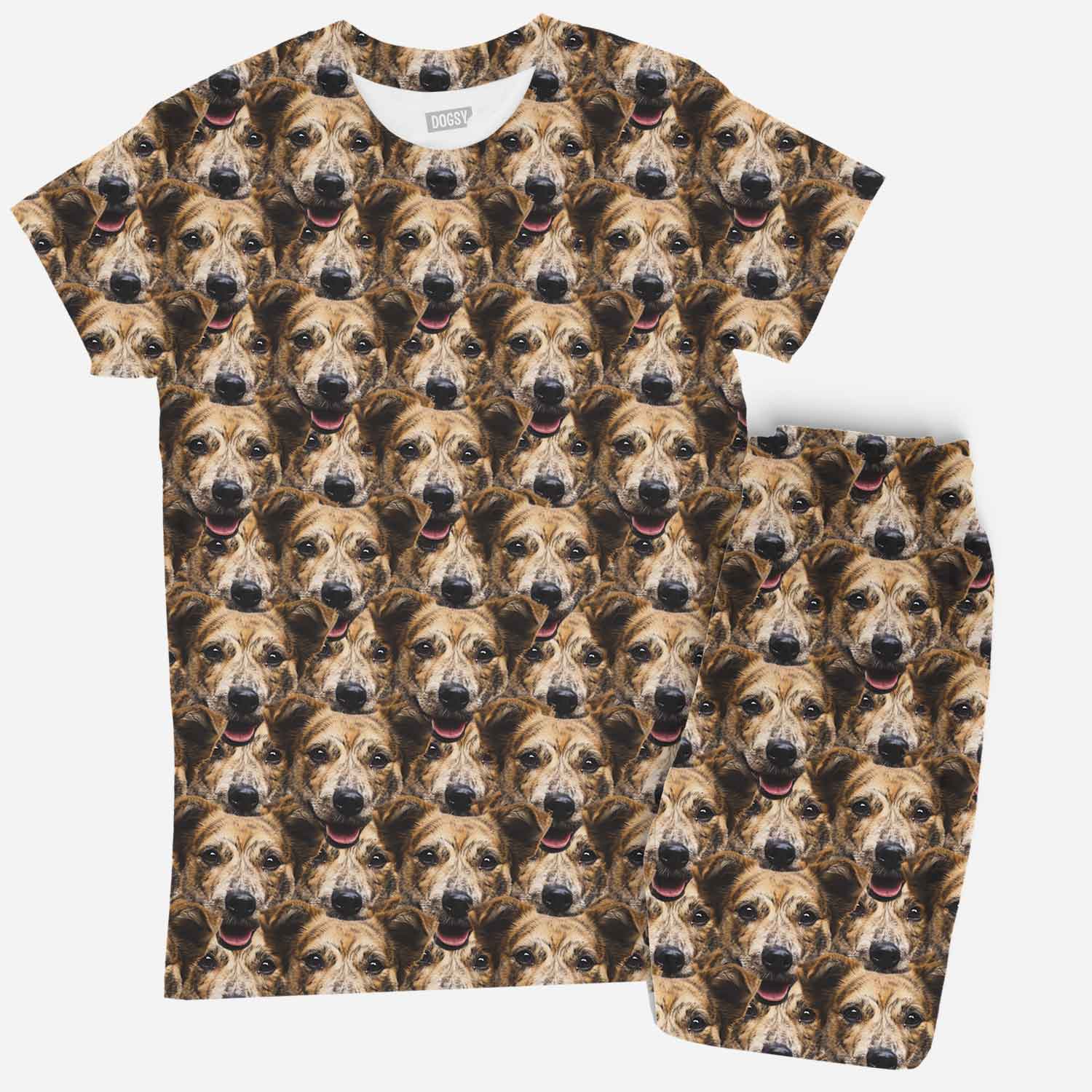 Women's Dog Mash Pyjamas - Trouser Set