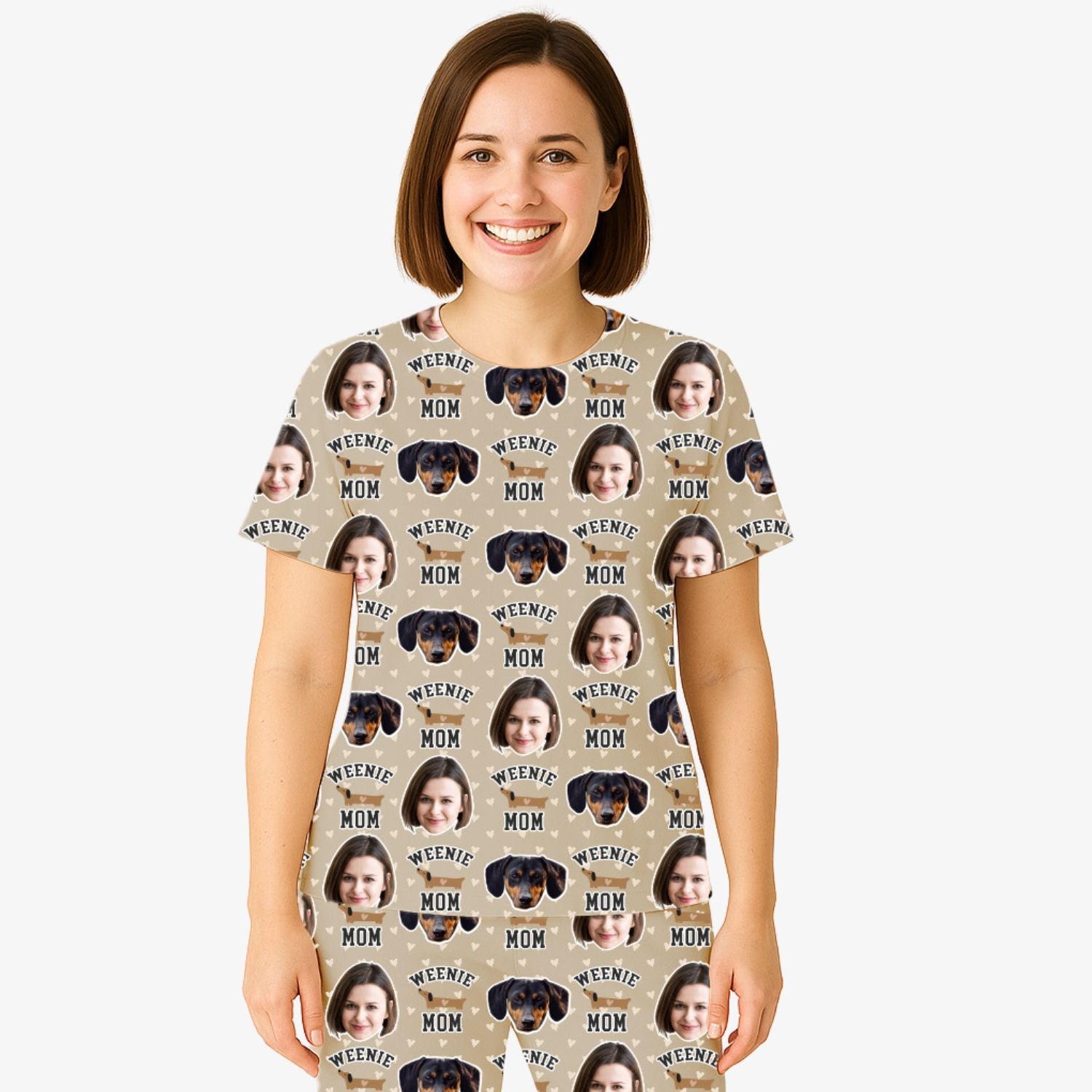 Weenie Mom Women’s Personalised Pyjamas