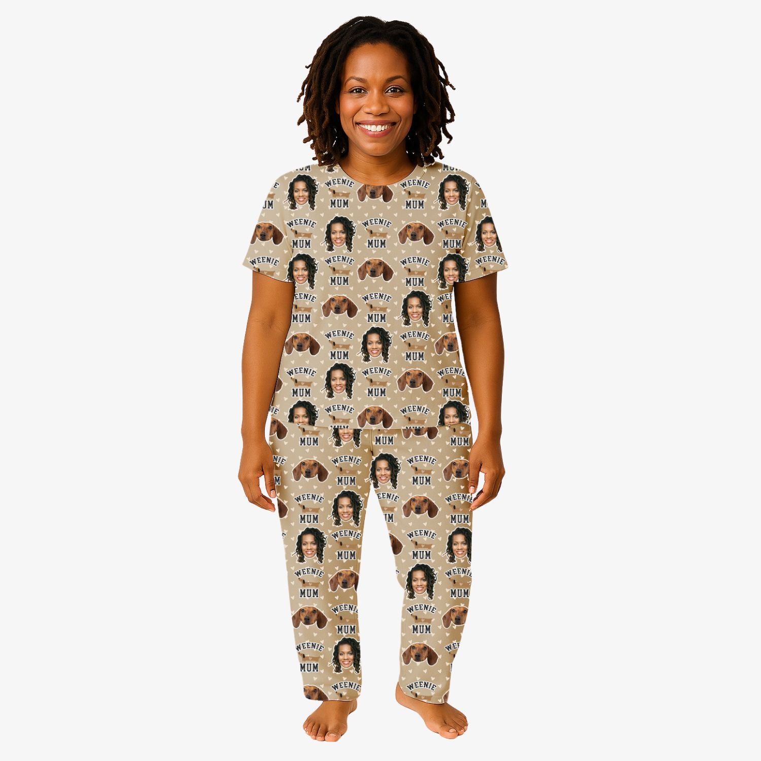Weenie Mum Women's Personalised Pyjamas - Trouser Set