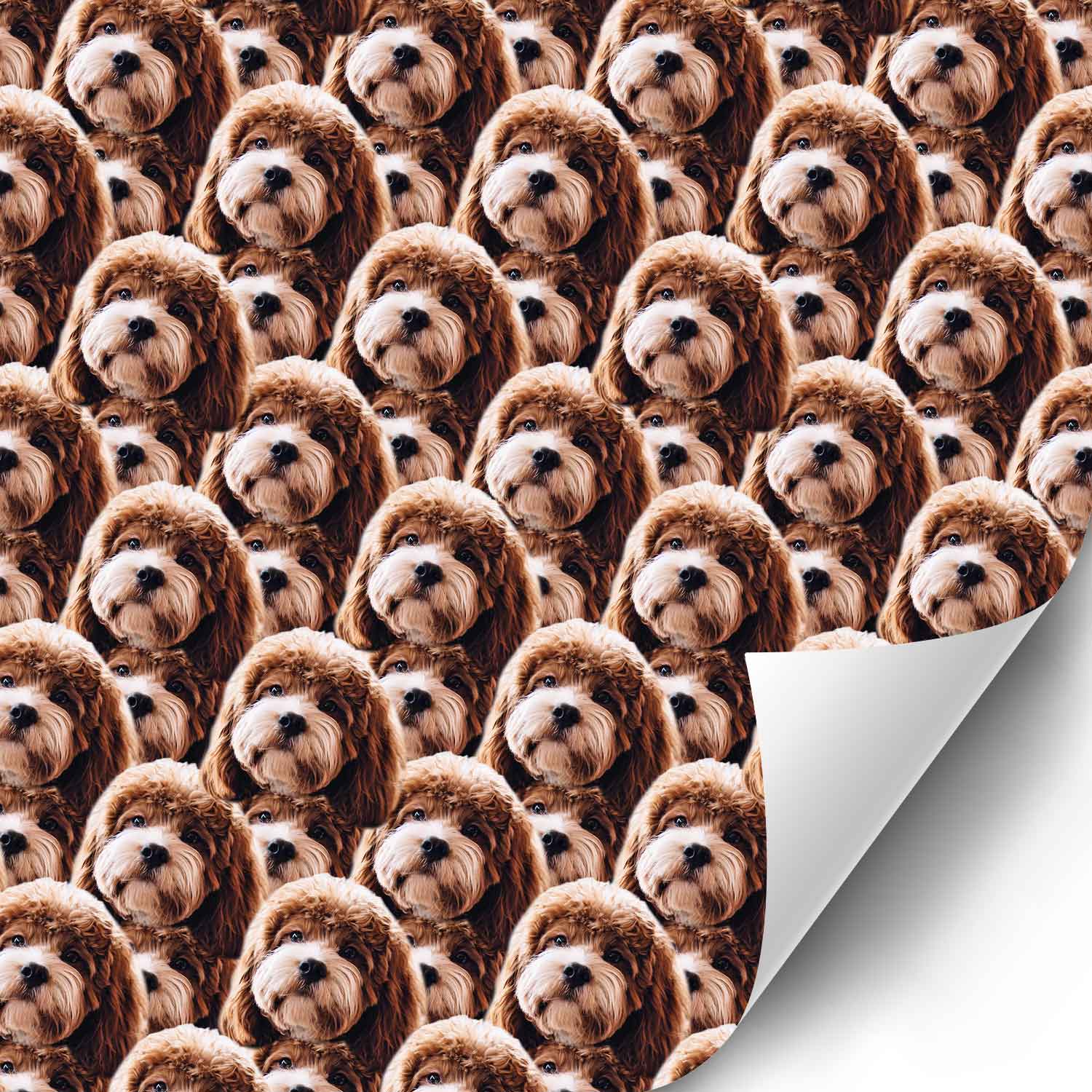 Dog Mash Wrapping Paper