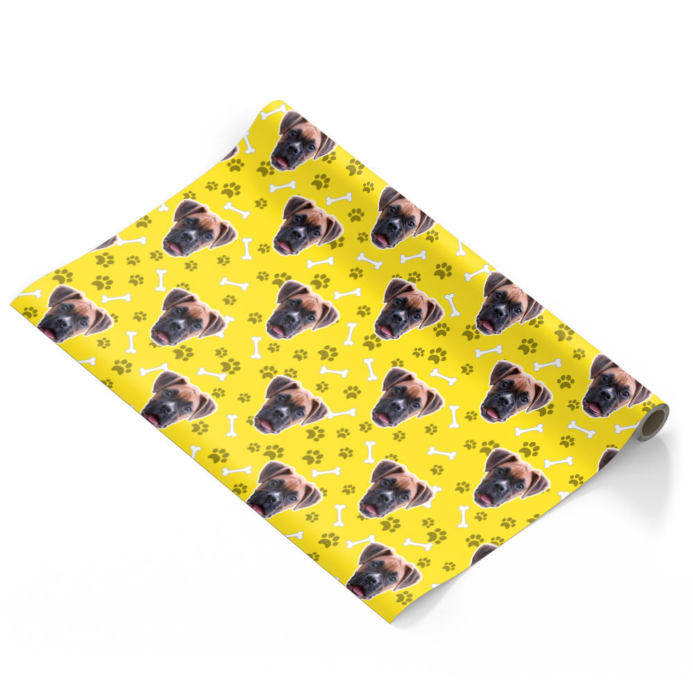 Your Dog Personalised Wrapping Paper