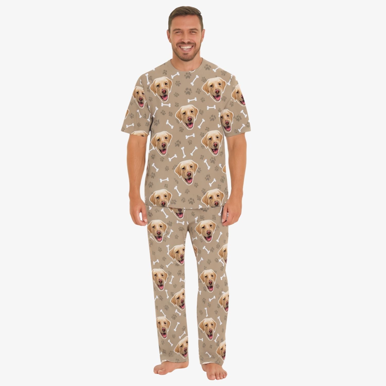 Your Dog Men's custom pjs