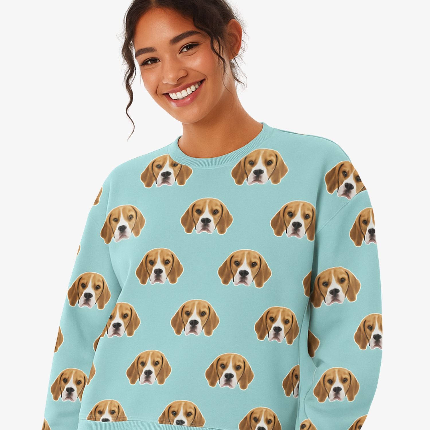 Your Dog Face Personalised Sweatshirt