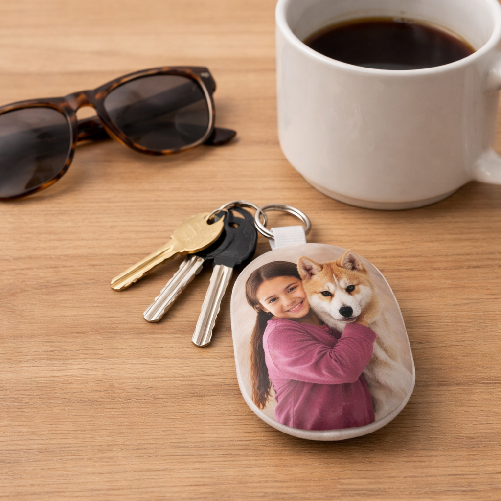 Personalised Dog Keyring