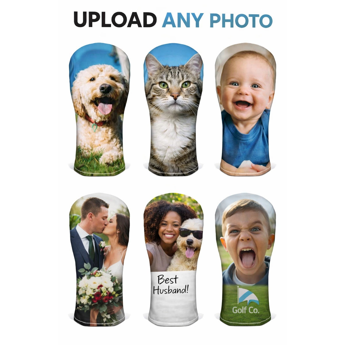 Dog Photo Golf Head Cover