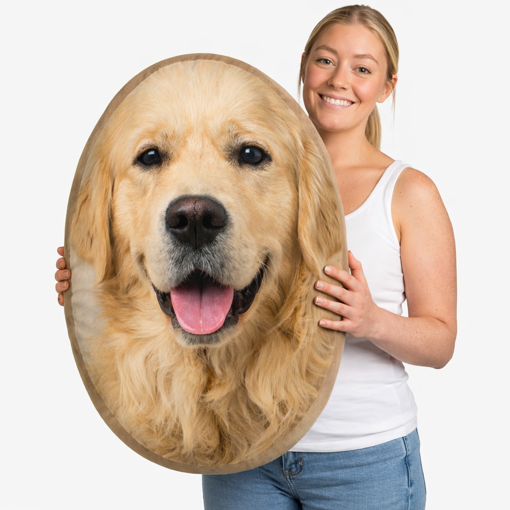 Your Dog Monster Face Cushion
