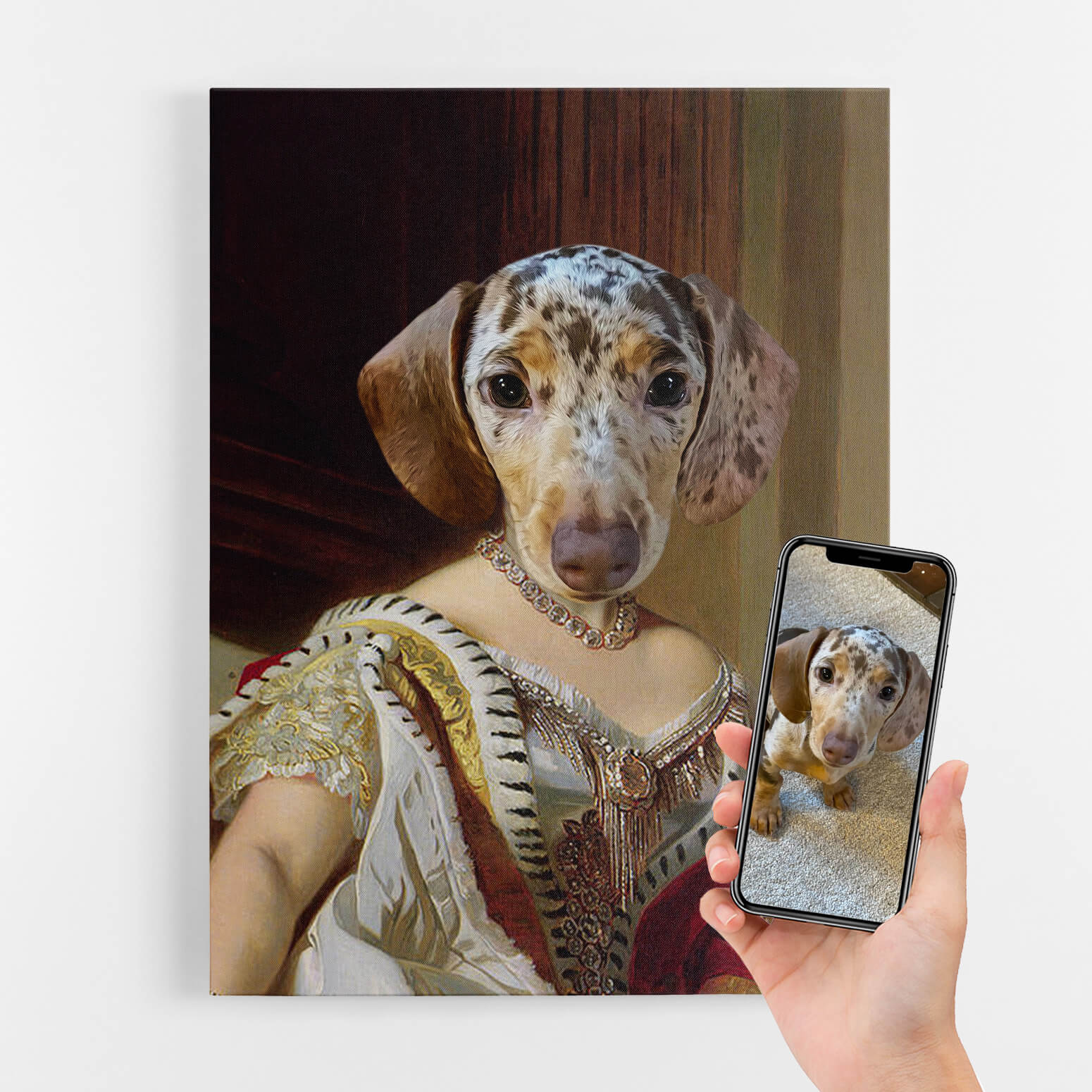 Royal Queen pet Portrait