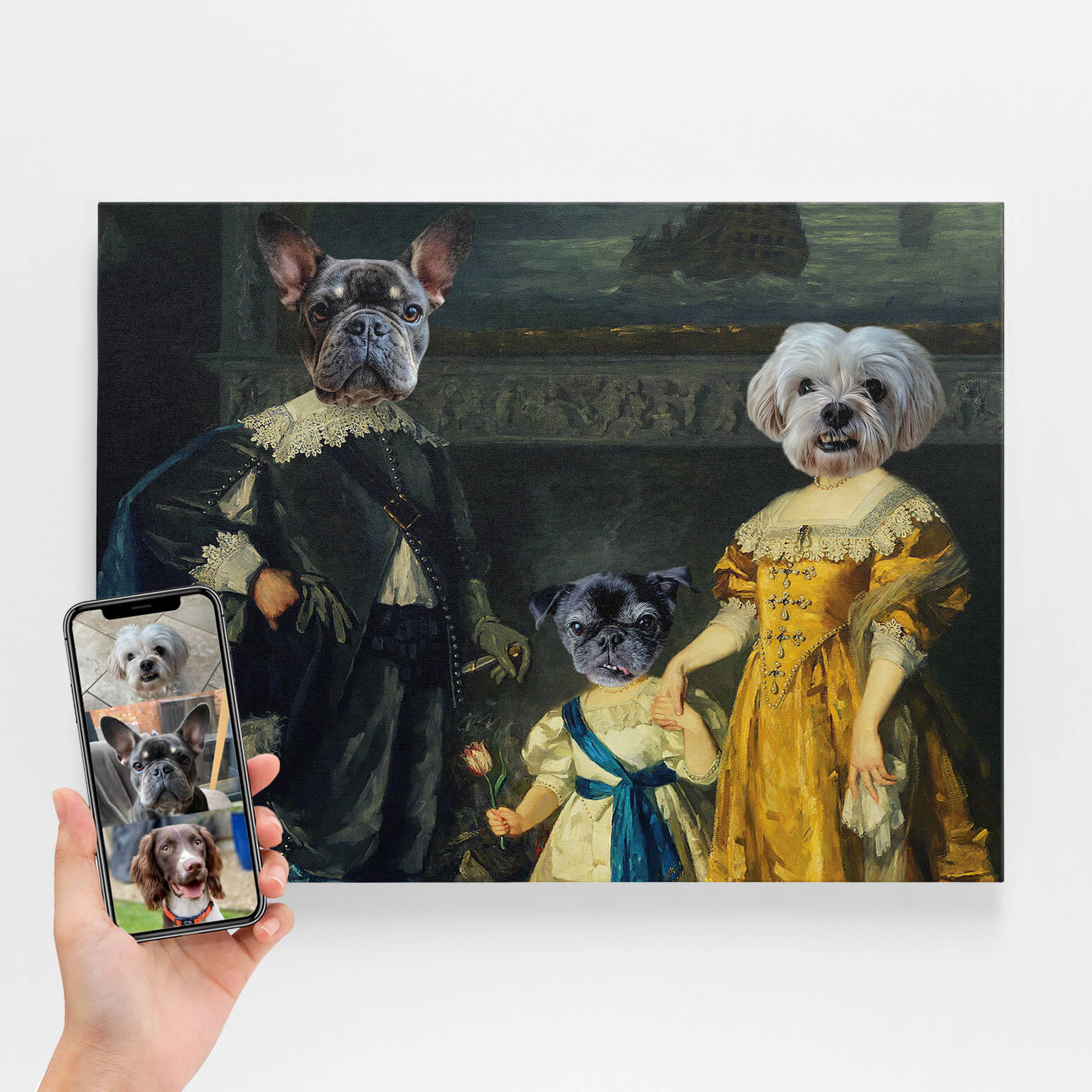 Royal Family Dog Portrait