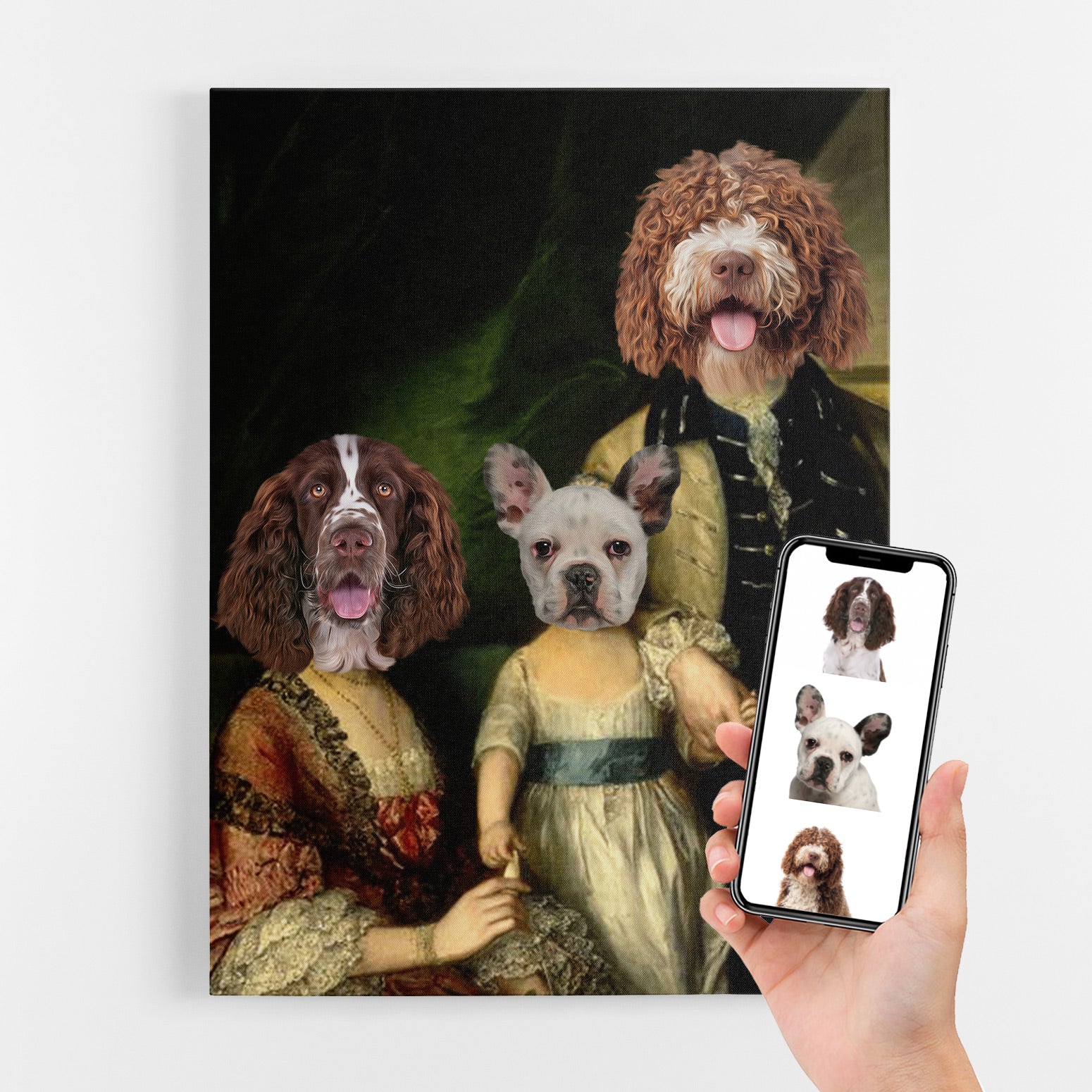 Victorian Royal Family Dog Portrait