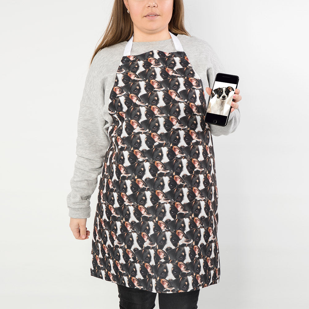Dog Photo Mash Apron