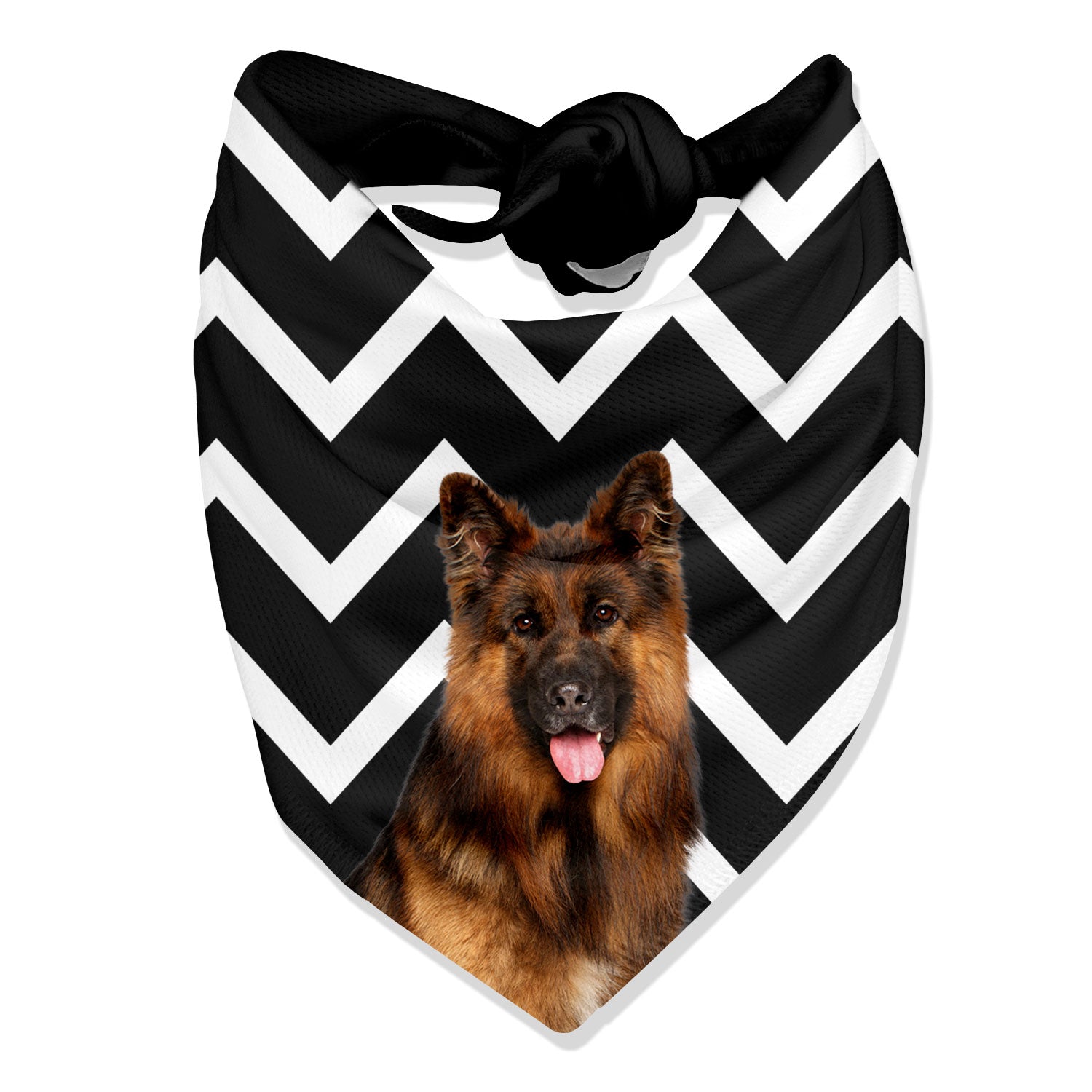 Zigzag Personalised Dog Bandana