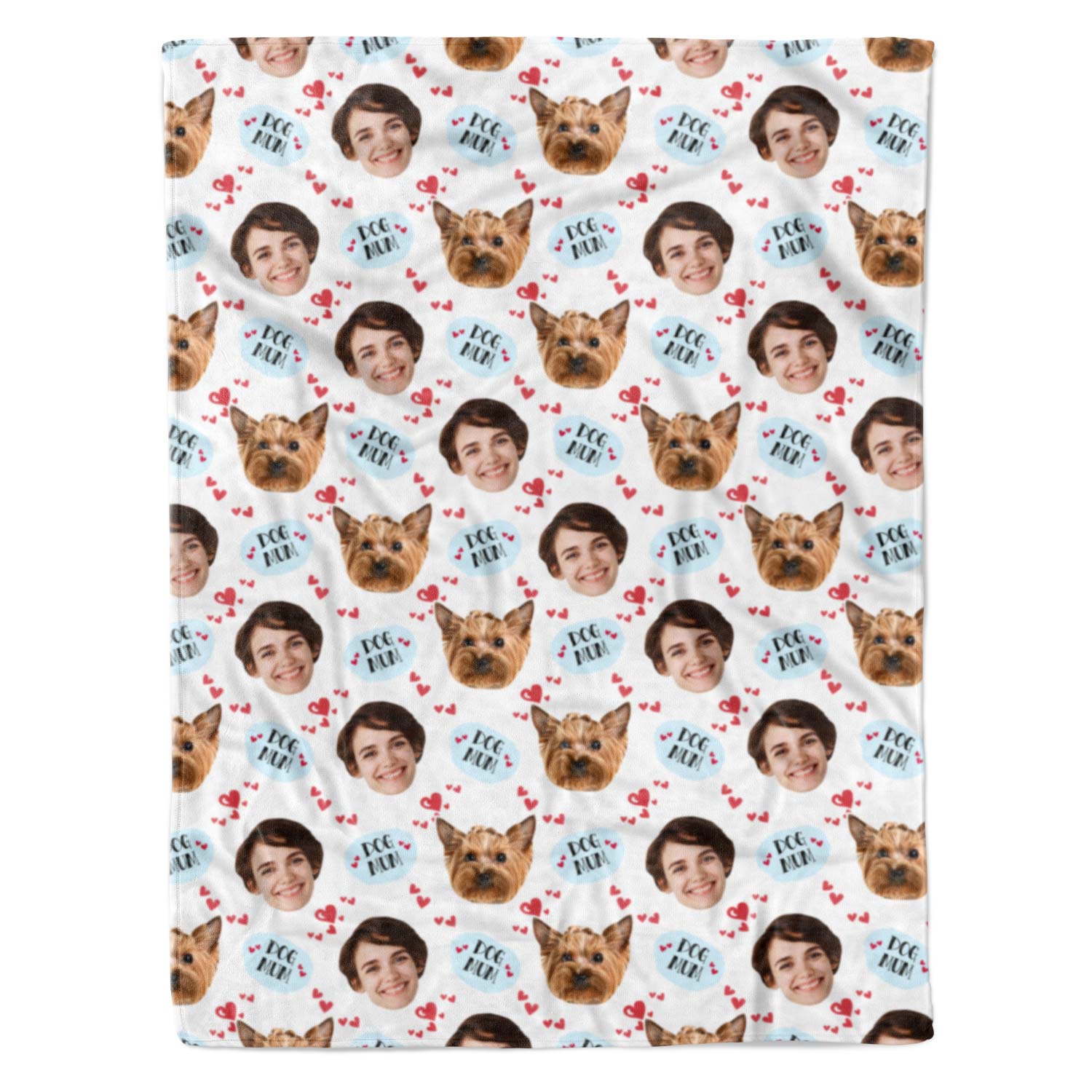 Dog Mum Personalised Blanket