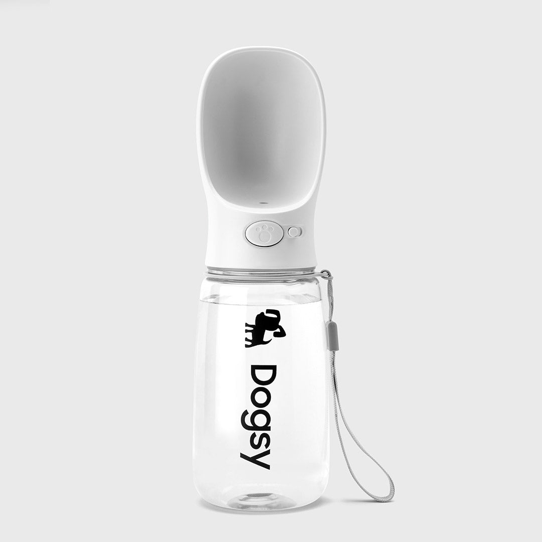 White Dog Water Bottle