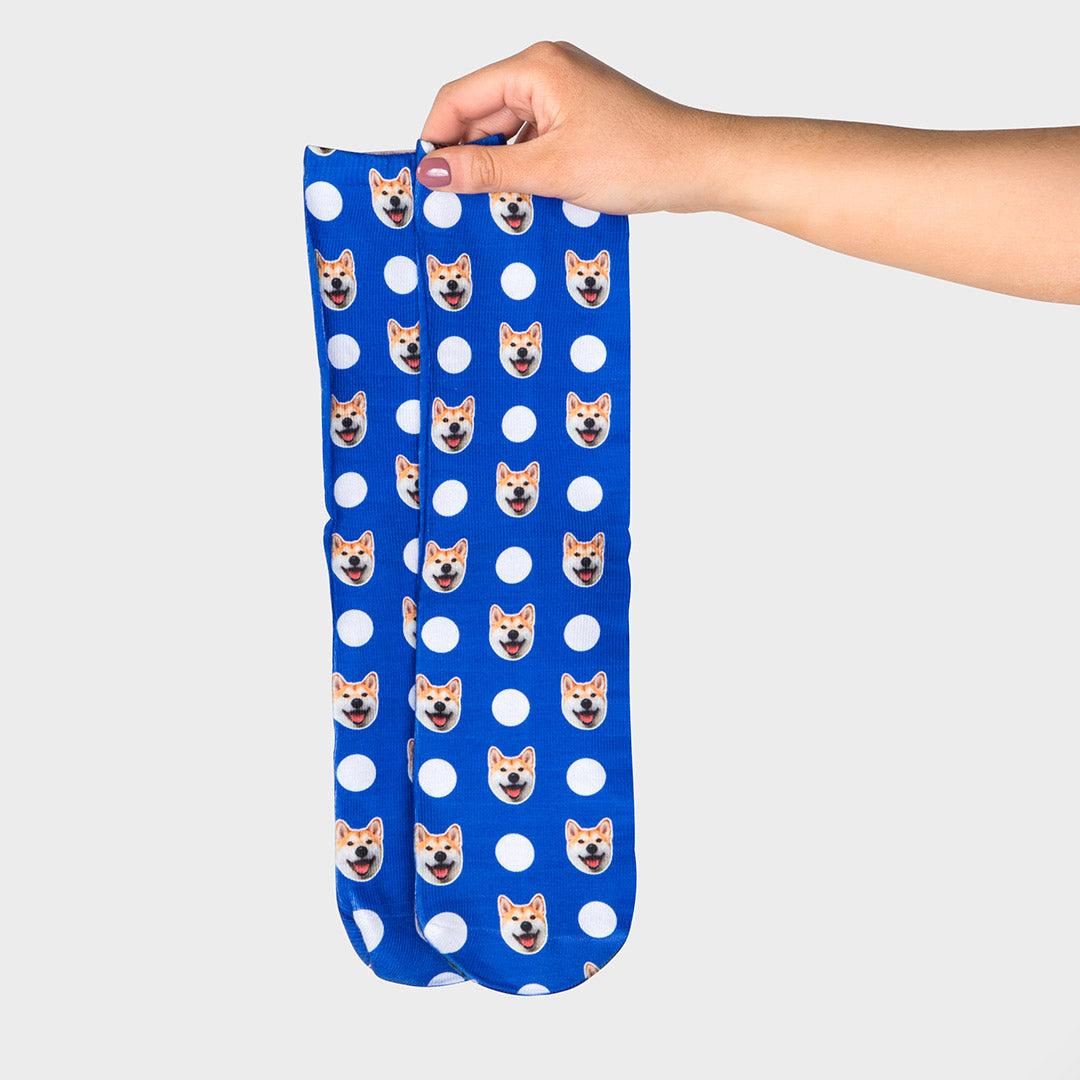 Polka Dot Dog Socks