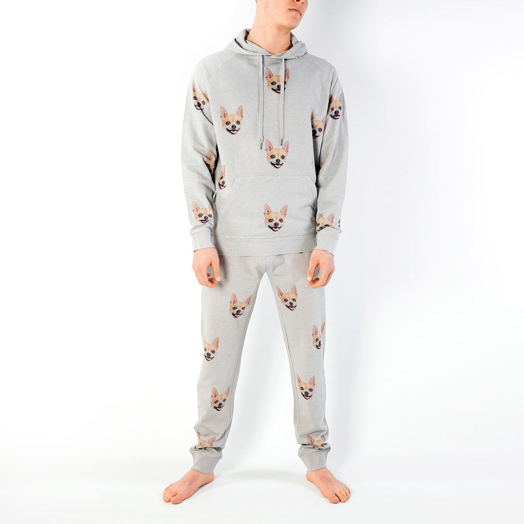 Your Dog Photo On Mens Tracksuit