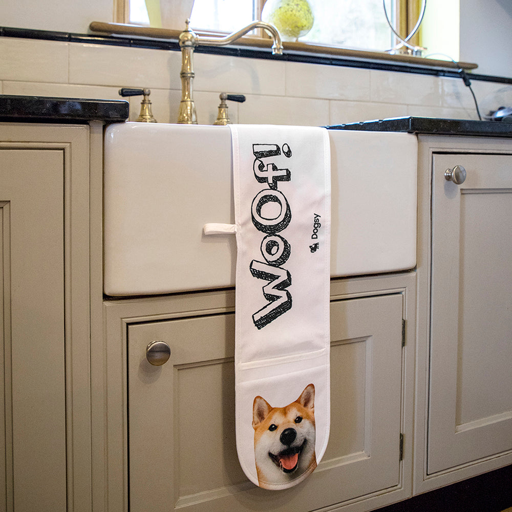Your Dog Photo On Oven Mitts