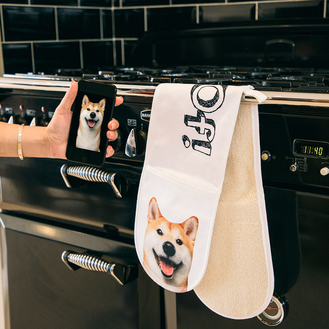 Your Dog Face On Oven Mitts