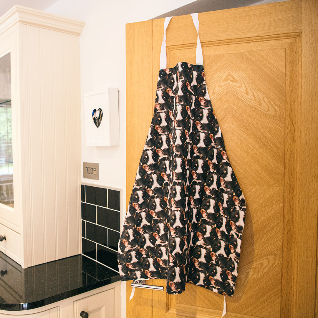 Dog Face Mash Apron