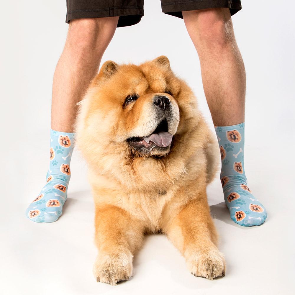 Your Dog Photo On Socks