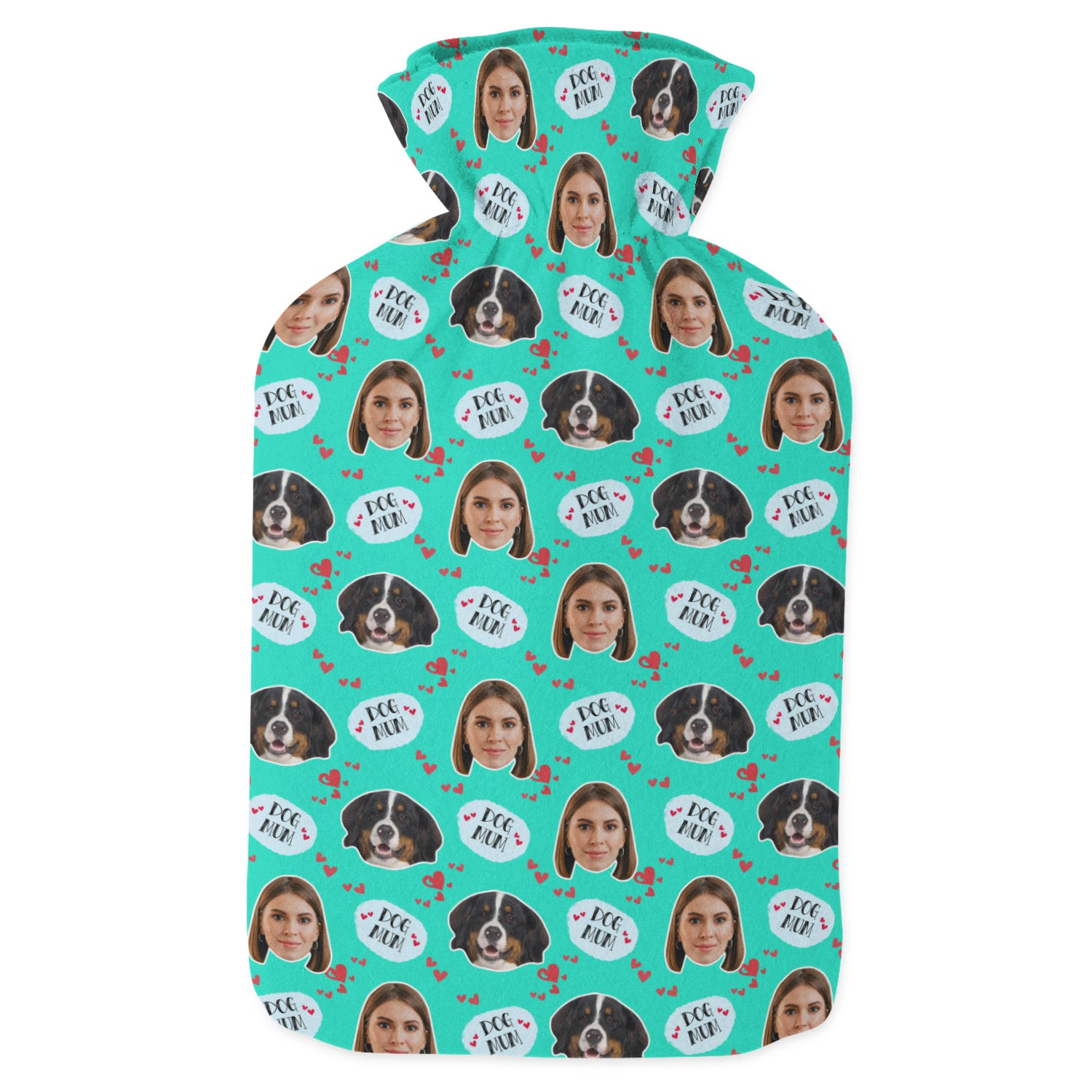 Dog Mum Personalised Hot Water Bottle