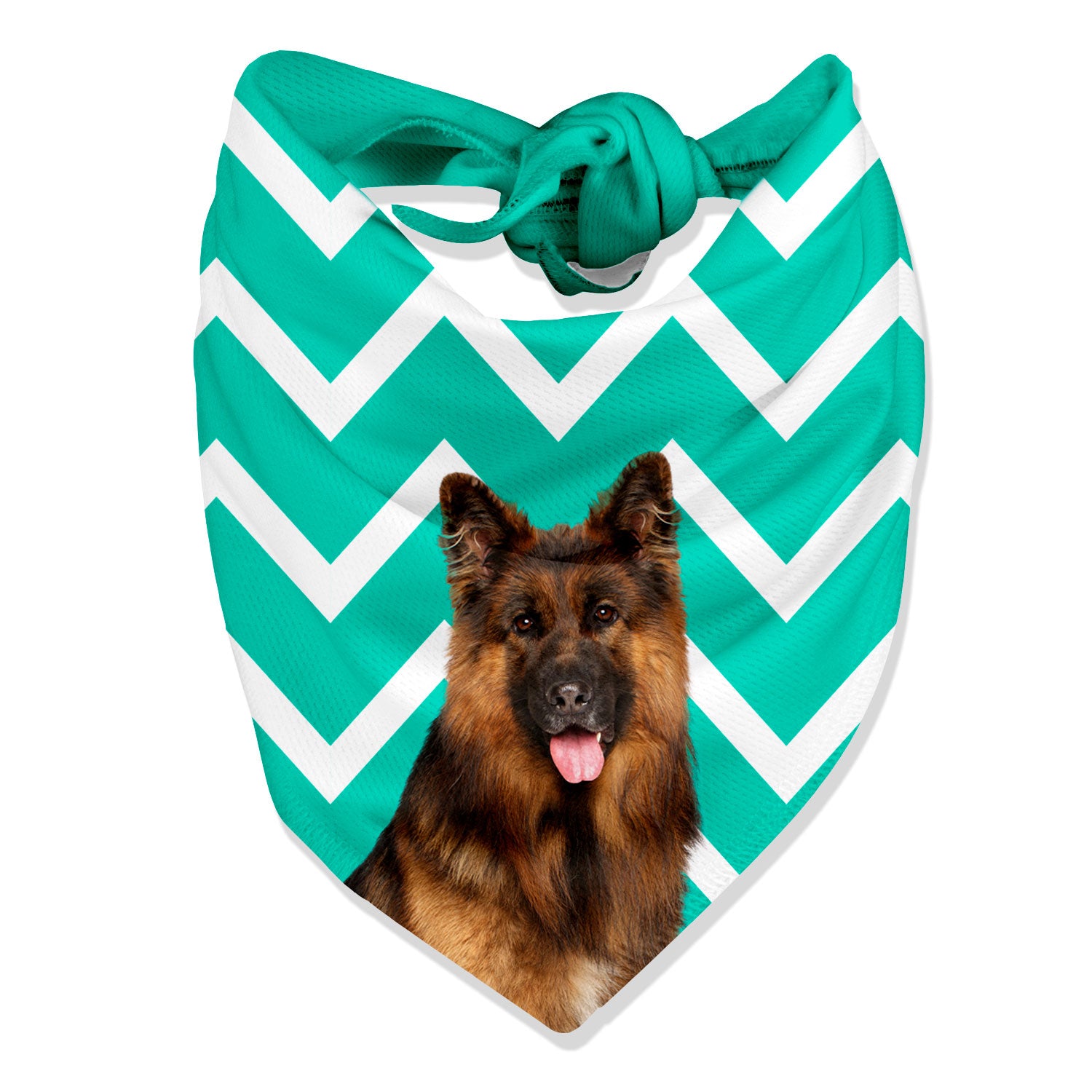 Zigzag Personalised Dog Bandana