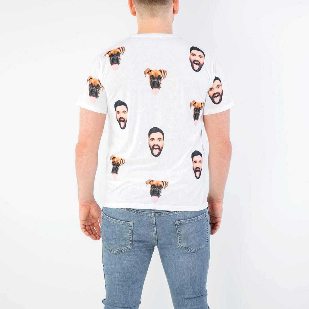 Dog & Owner Unisex White T-Shirt