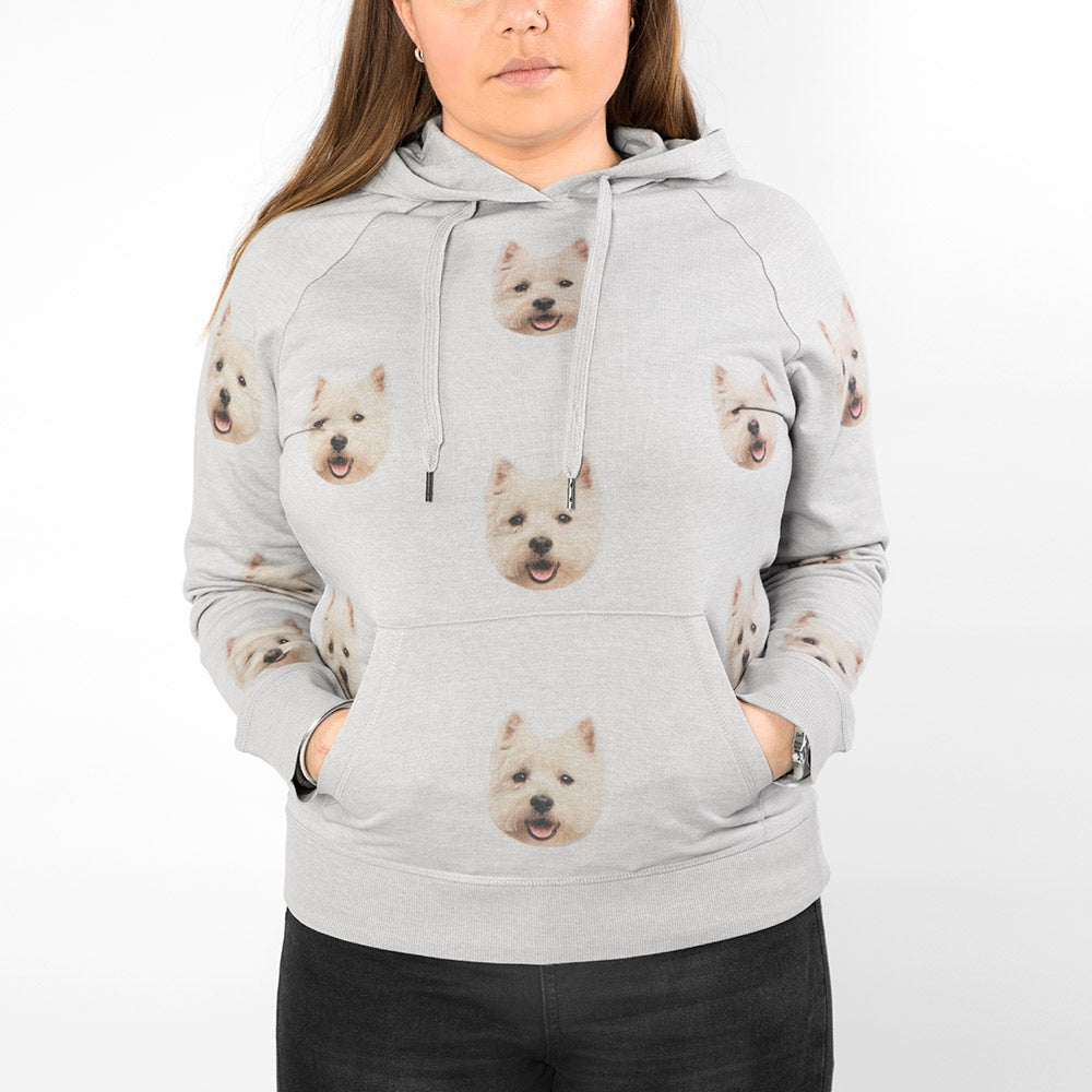 Personalised Dog Ladies Hoodie