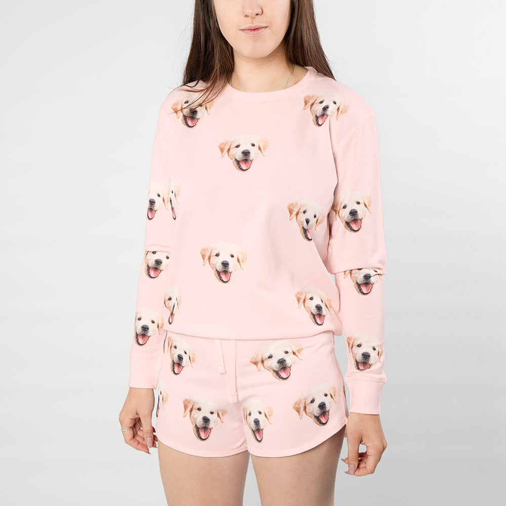 Dog Face Ladies Lounge Set